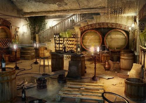 Wine Cellar in Rooms of Memory