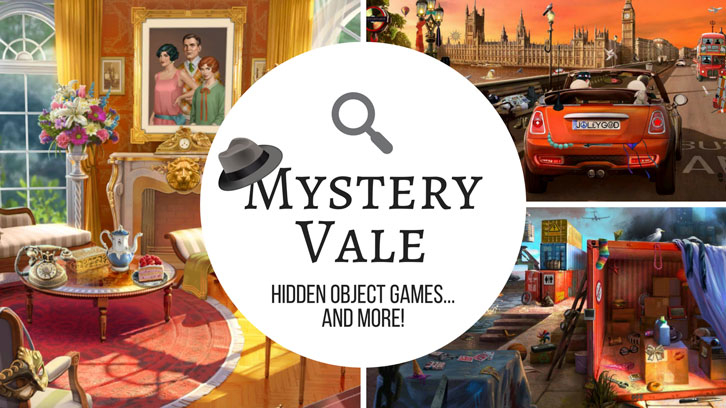 Hidden Object Games and More at Mystery Vale!