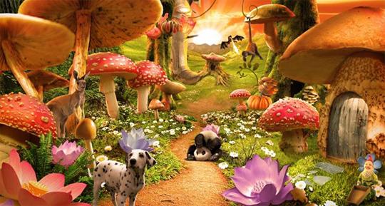 Mushroom Garden in Voyage of Fantasy