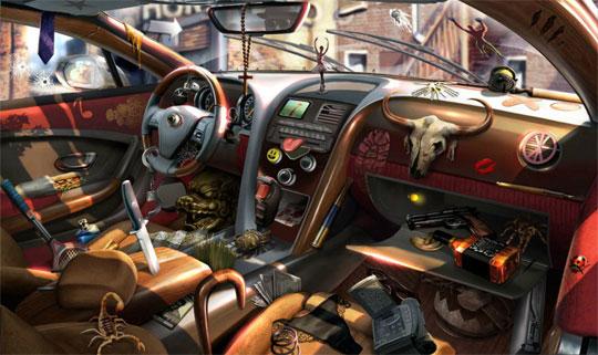 The Messiest Car in the World in Criminal Case