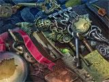 Hidden object scene in Dark City: London Dark City: London hidden object scene