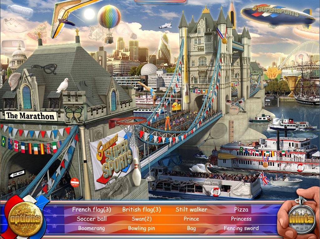 Summer Super Sports : Hidden Object PC Downloadable Game