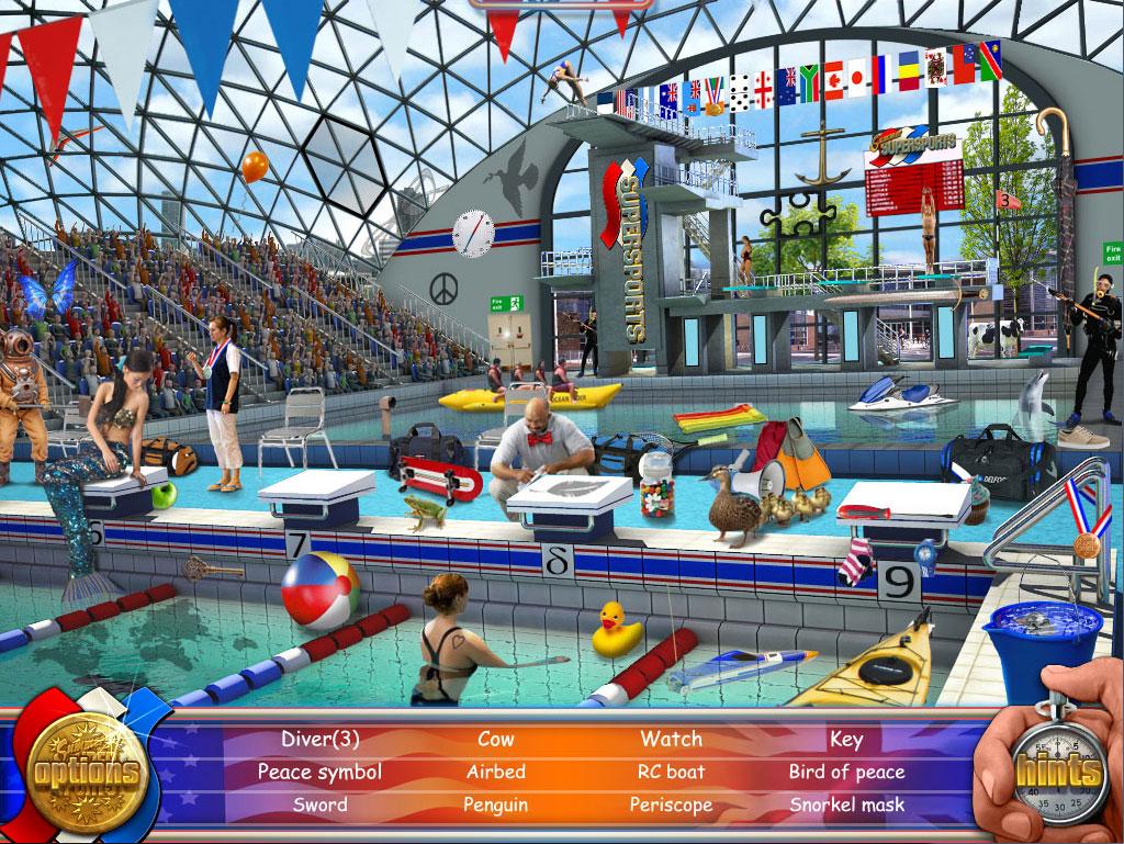 Summer Super Sports : Hidden Object PC Downloadable Game