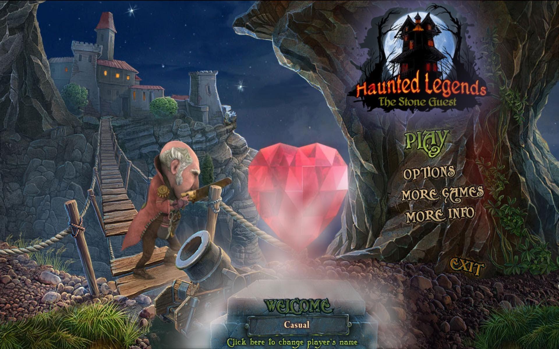 Haunted Legends Stone Guest - Hidden Object Games