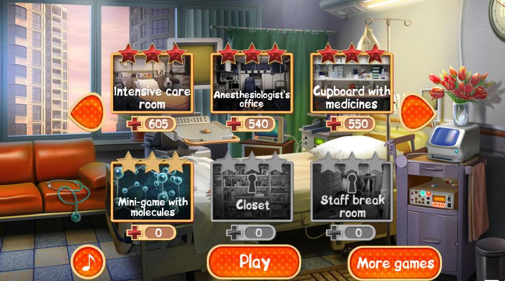 Doctor Detective Hidden Object Games