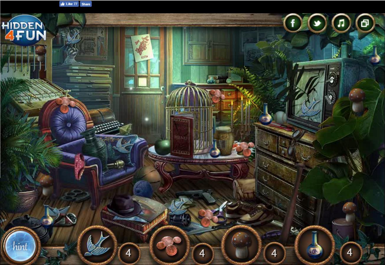 hidden4fun: Garden Mysteries free online hidden object game 