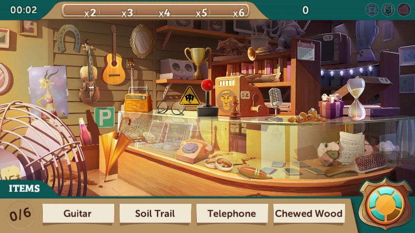 Zootopia Crime Files - Hidden Object Games