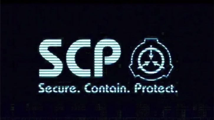 The SCP logo and motto