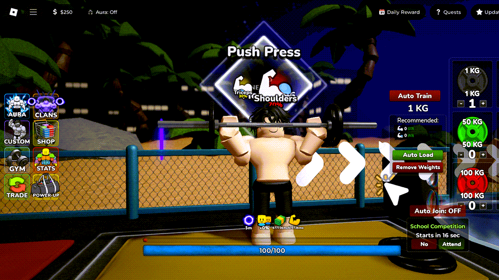 [UPD 7] Gym League Discord Server & Social Channels | RobloxGo
