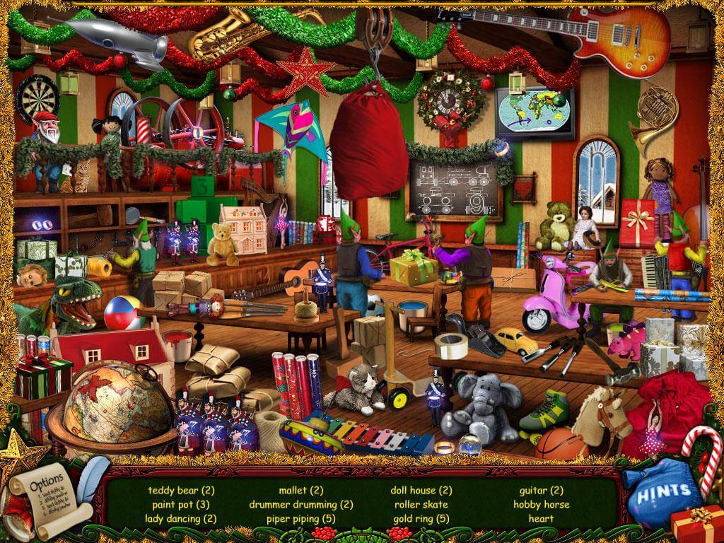 Christmas Wonderland Objets Cach s Jeux