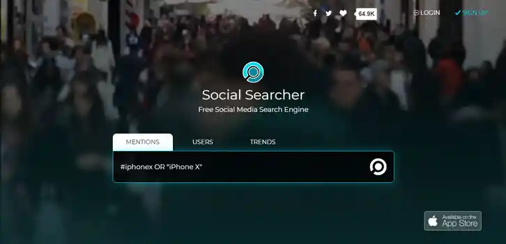 Social Searcher