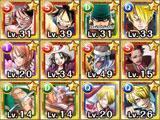 Character box in One Piece Treasure Cruise Character box in One Piece Treasure Cruise
