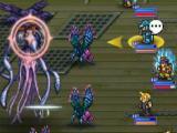 Fighting a boss in Final Fantasy Record Keeper Fighting a boss in Final Fantasy Record Keeper