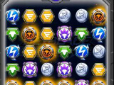 Match-3 puzzle panels in Beyblade Burst Rivals