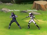 About to enter combat in Unlimited Ninja Unlimited Ninja about to enter combat