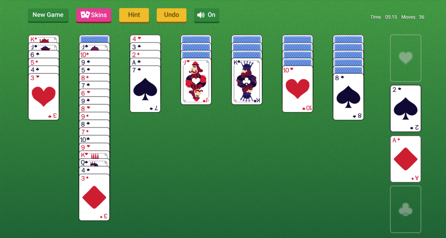 Online Yukon Solitaire - Online Solitaire