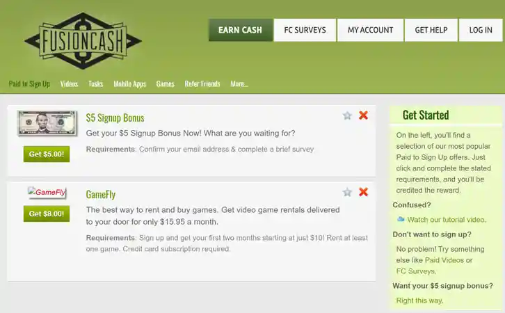 Fusion Cash