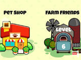 Stage selection in My Virtual Pet Shop My Virtual Pet Shop stage selection