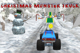 Christmas Monster Truck thumb