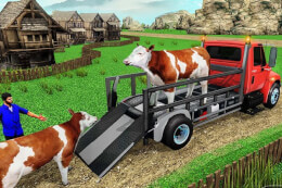 Farm Animal Transport Truck Game thumb