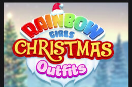 Rainbow Girls Christmas Outfits thumb