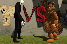 Slenderman VS Freddy The Fazbear thumb