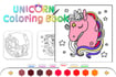 Unicorn Coloring Book thumb