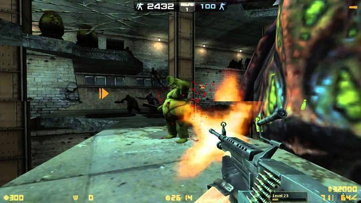 Counter Strike Nexon:Zombies: Gameplay