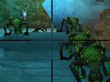 Killing monsters in Mission Against Terror Killing monsters in Mission Against Terror