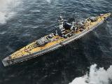 Battleship at sea in Navy Field 2 Battleship at sea in Navy Field 2
