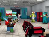 Indoor battle in Pixel Gun 3D Pixel Gun 3D indoor battle