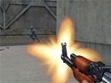 Shooting foes in Headshot Headshot shooting foes