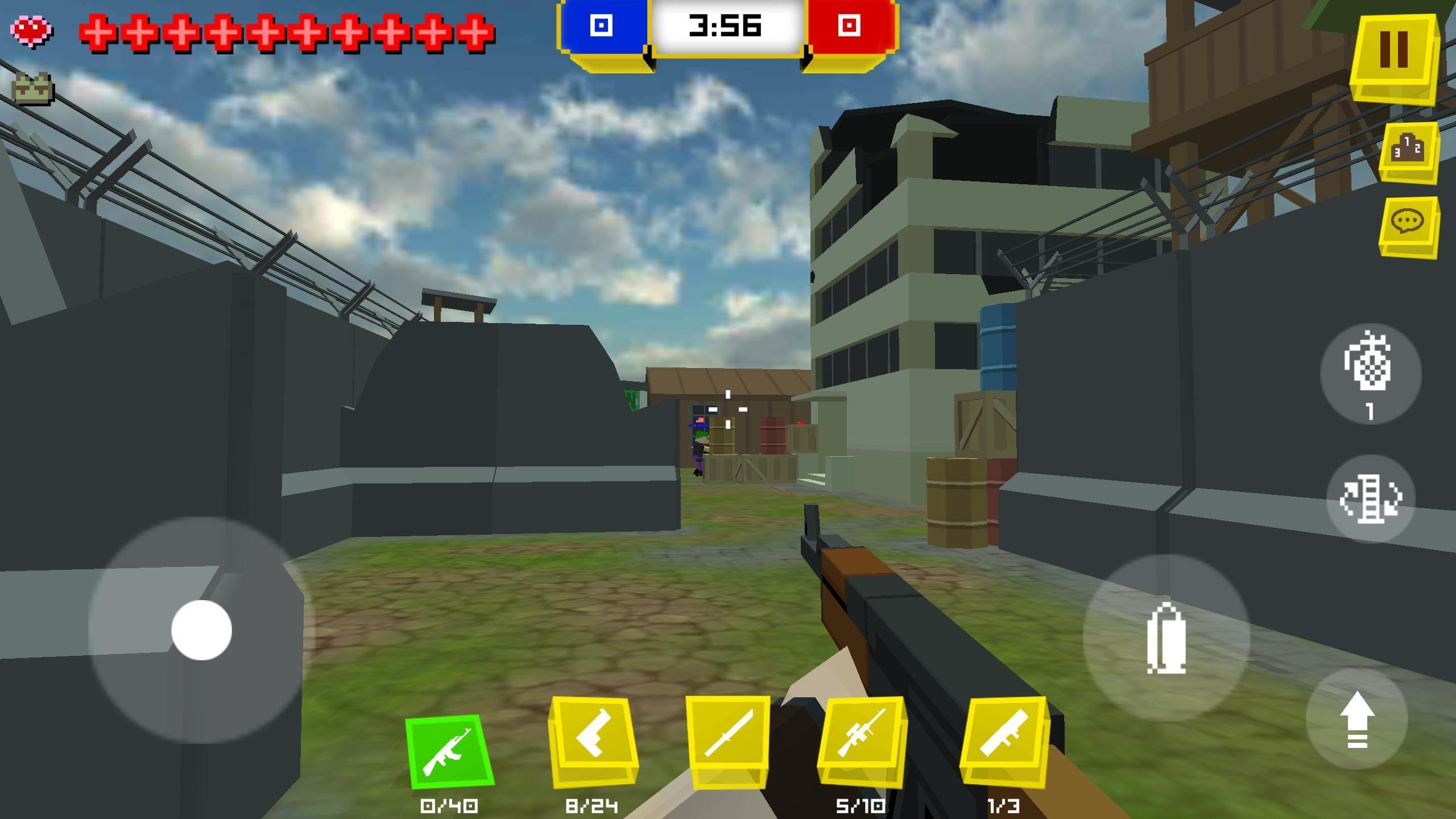 Pixel Fury: Multiplayer in 3D - Online FPS Games