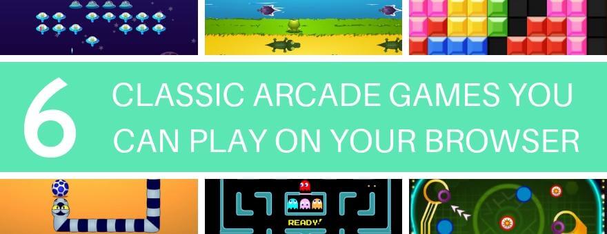 6 Classic Arcade Games You Can Play on Your Browser large