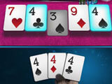 Three-of-a-kind in HD Poker: Texas Hold'em Three-of-a-kind in HD Poker: Texas Hold'em