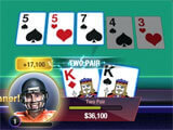 Thunder Poker winning hand