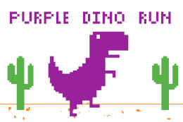 Play Purple Dino Run Online - Free Browser Games