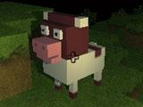 Block World: Spotting a cow at night Block World: Spotting a cow at night