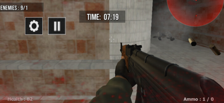 Putting down terrorists in Counter Terrorist 2017 Putting down terrorists in Counter Terrorist 2017