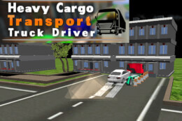 Heavy Cargo Transport Truck Driver thumb