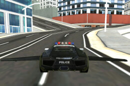 Flying Police Car Simulator thumb