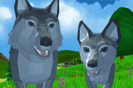 Wolf Simulator Wild Animals 3D thumb