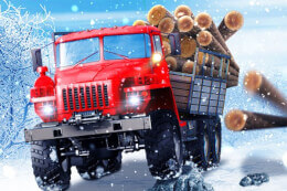 Truck Driver: Snowy Roads thumb