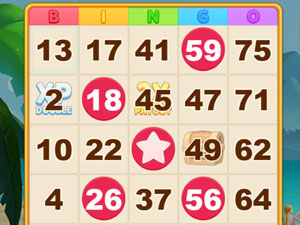 Gameplay in Bingo Blaze