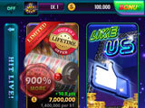 Hit the 5 Casino - Main menu