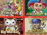 Main menu of GemQuest Casino GemQuest Casino main menu