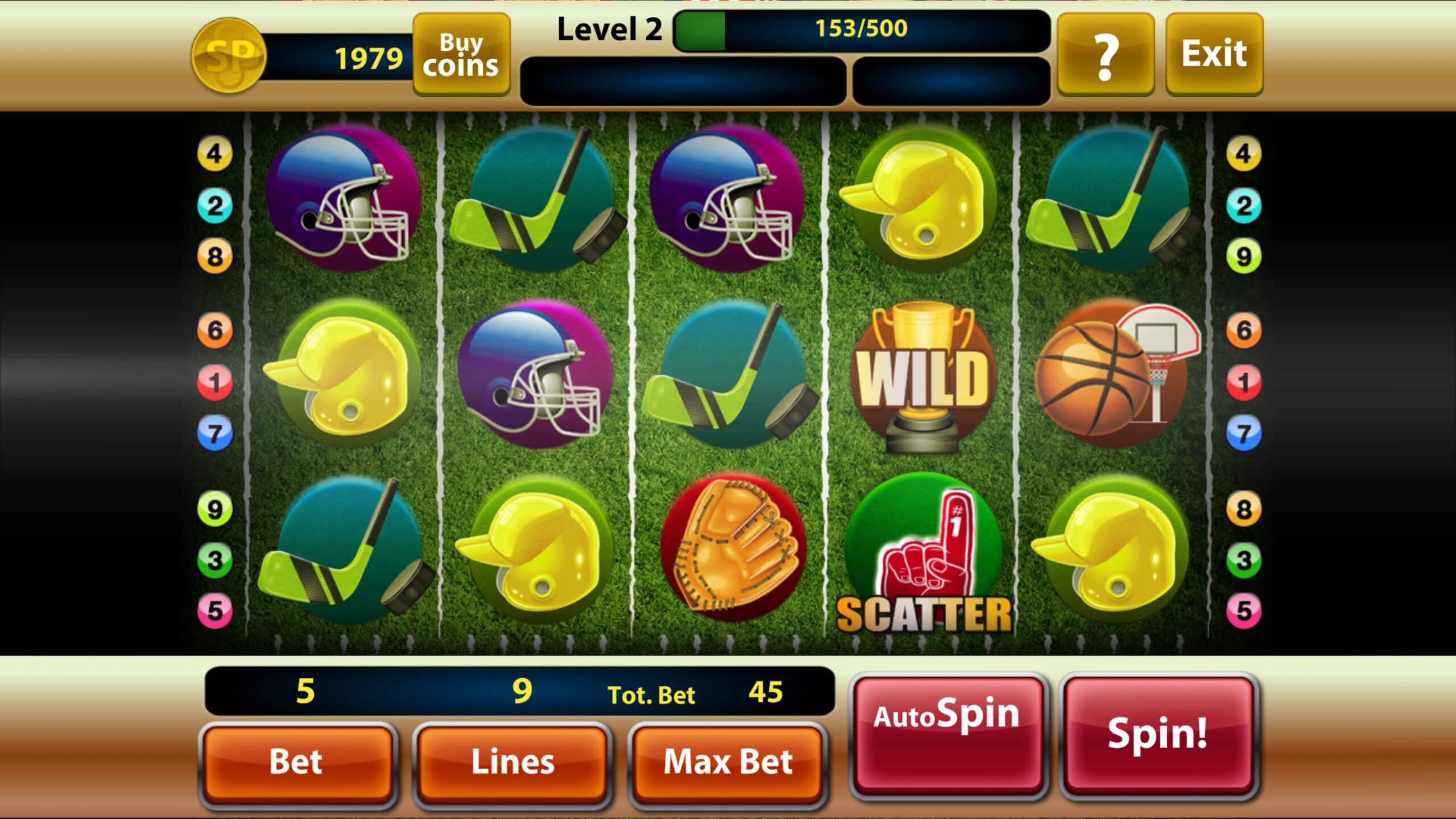 app slots 777