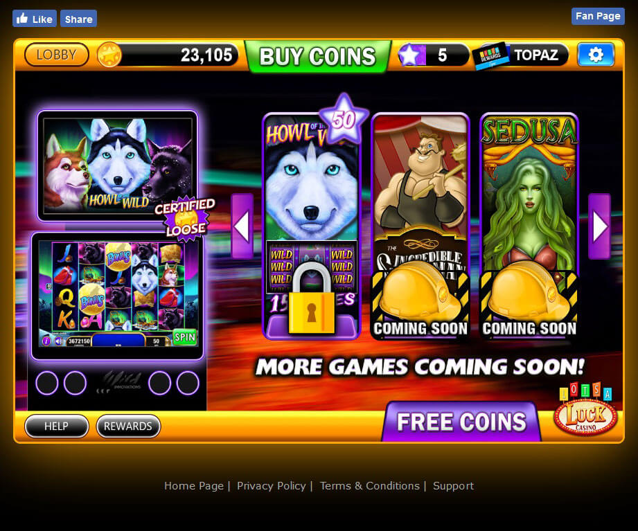 Lotsa Luck Casino Slots & Bingo Games
