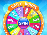 Wizard of Bingo bonus wheel