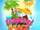 Main menu of Tropical Beach Bingo World Tropical Beach Bingo World main menu